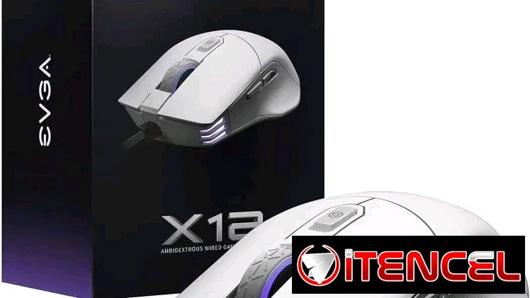 Mouse Gamer EVGA X12 (Blanco) y EVGA X17 (Negro)