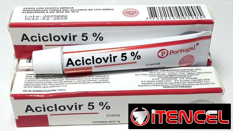 Aciclovir 5% Crema 5g