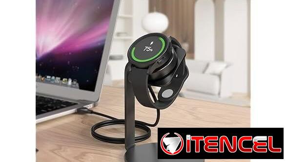 ⚡ BASE DE CARGA SAMSUNG GALAXY WATCH 5/4/3/ACTIVE, COMPACTA Y SEGURA – ENVÍO DISPONIBLE HABANA + GARANTIA 7 DIAS
