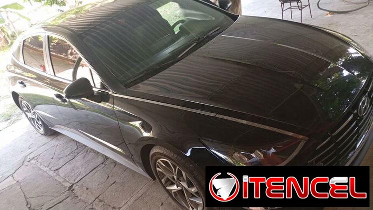 🚗 2021 🚗 HYUNDAI SONATA NEGRO 2021 –  CON CERTIFICO Y CHAPA. PRECIO AJUSTABLE. TL 54833699