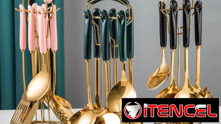 Utensilios de cocina, acero inoxidable (G&L)