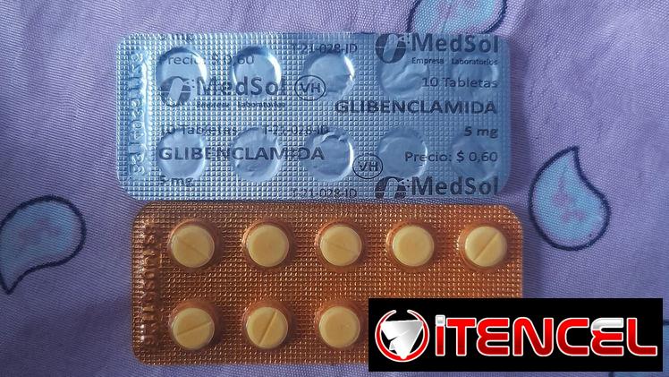 Glibenclamida en tableta