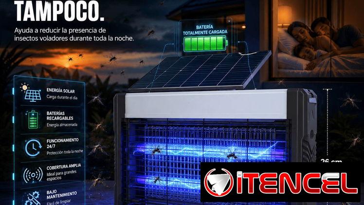 Trampa para mosquitos e insectos molestos.