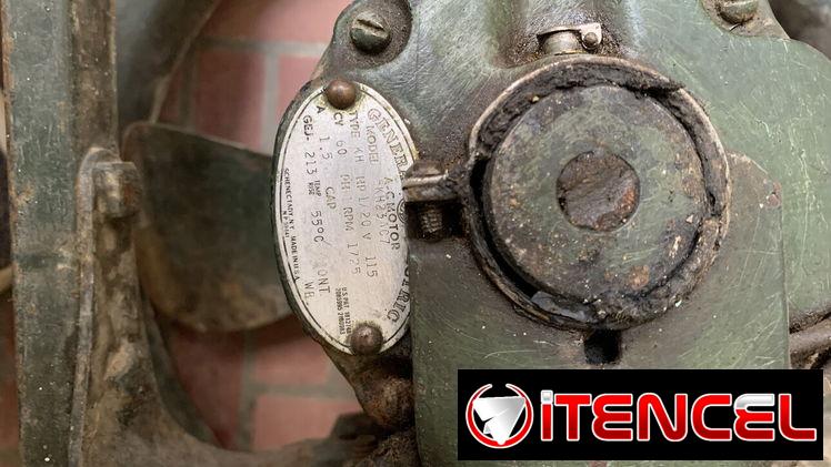 Extractor de aire Buffallo, con motor General Electric de 1/20 HP