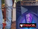 Bocinas nuevas en su caja recargable