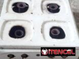 Cocina de gas de 4 hornilla