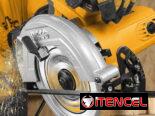 50236151  Sierra circular INGCO, 1400 W | Sierra eléctrica de 4800 rpm, mango mejorado, profundidad de corte ajustable/c