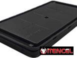 Caja con 2 trampas grandes de pegamento para ratas