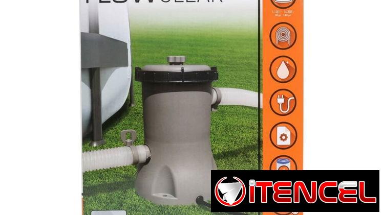 Bomba de filtrado de 1249 L para piscinas Flowclear Bestway