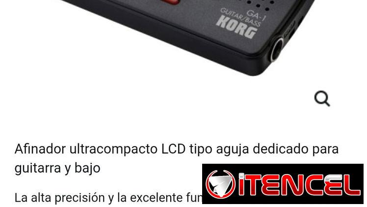 AFINADOR DE GUITARRA Y BAJO