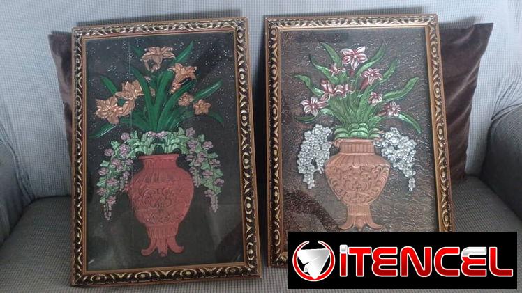 En venta cuadros pintados a relieve en 3D