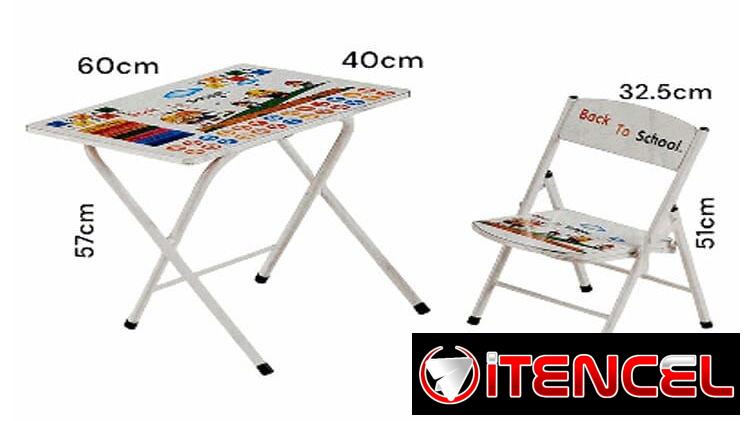 📢 Set de estudio (mesita + sillita) para los más pequeños del hogar. Importados