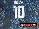 Camisetas de futbol Messi y Ronaldo