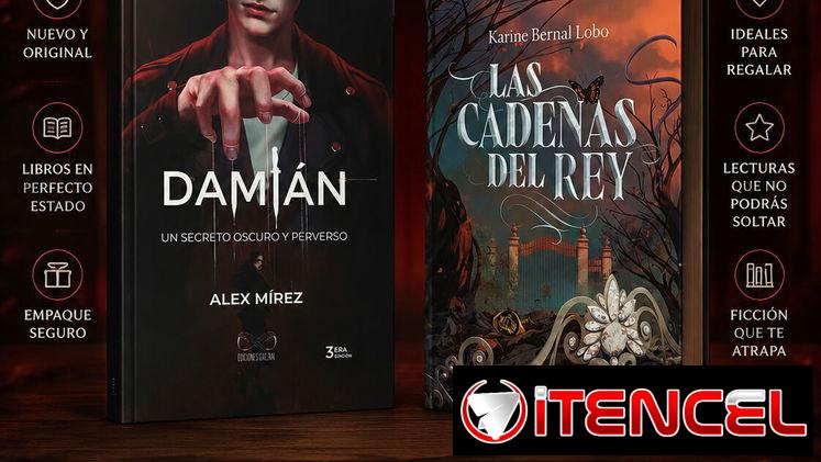 Venta de libro originales Damián y Las cadenas del rey