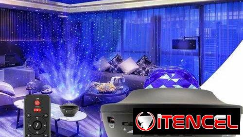 🌟​ LAMPARA DE PROYECCION 🌟​ SIMULADOR DE OCEANOS Y MAS 🌟​ LASER PUNTOS 🌟​ MUSICA 🌟​ CONTROL 🌟 Y MAS —  5887.23.60