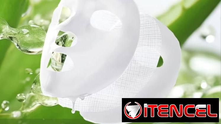 Mascarilla facial de aloe vera y mascarilla de colágeno