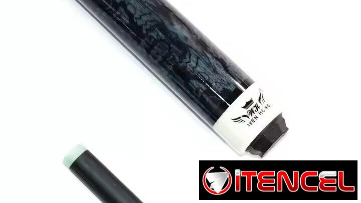 Taco de billar de alta gama, calidad premium de carbono, 3 piezas para salto y break, longitud 58 pulgadas