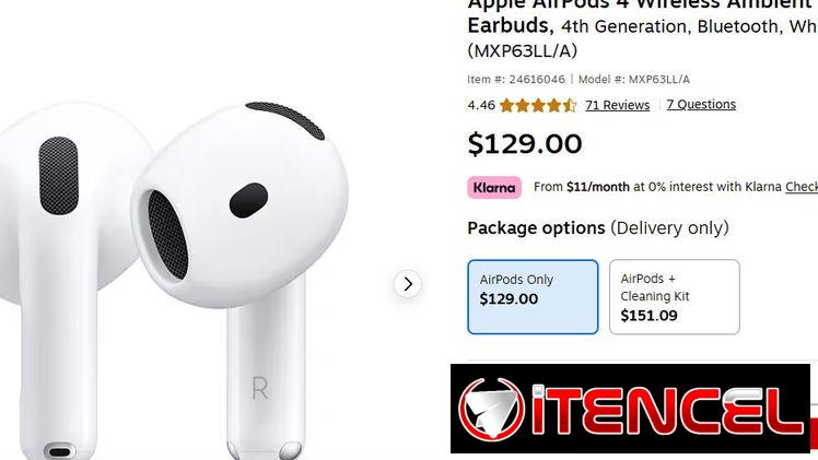 APPLE AIRPODS 4 Y APPLE AIRPODS PRO GEN 2 COMPRADO EN USA.