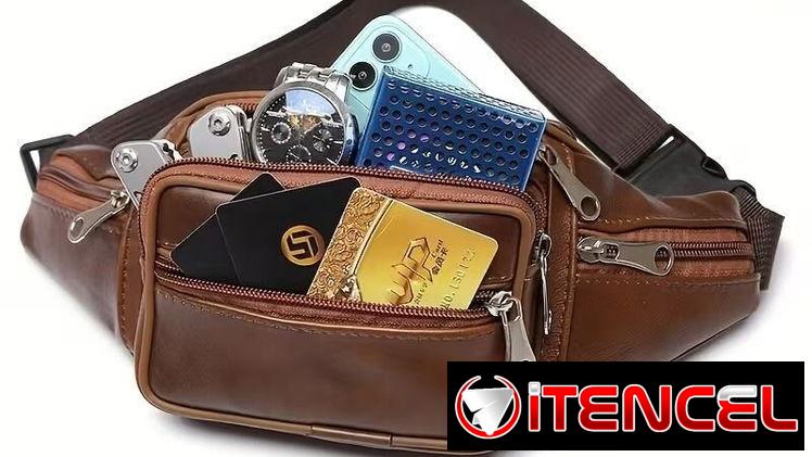 👜 Riñonera de Vinyl Multifuncional – Compacta y Resistente 👜