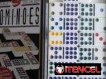 Juegos de domino 55 piezas hasta el 9 de colores