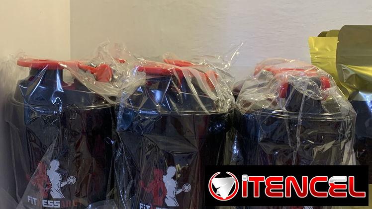 POMOS REMOVEEDORES CON COMPARTIMIENTOS FITNESSARMY