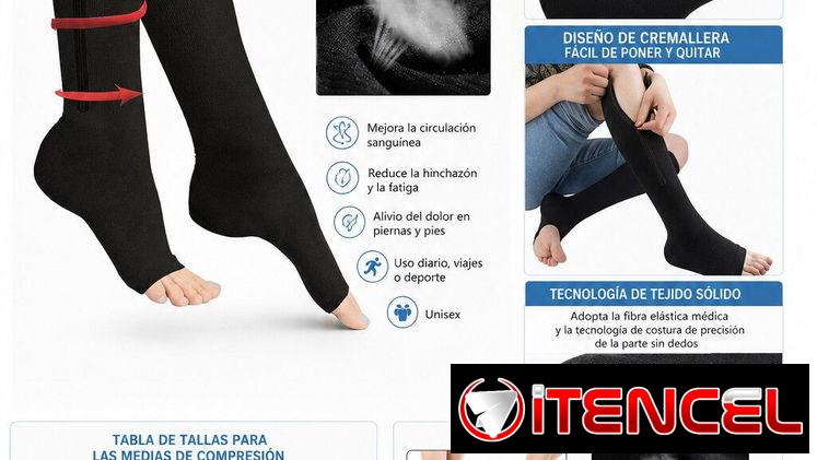 MEDIAS DE COMPRESIÓN. Tallas S-M y L-XL