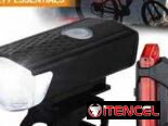 Para bicicletas: juegos de faroles recargables USB con y sin corneta. También accesorios p bicis.