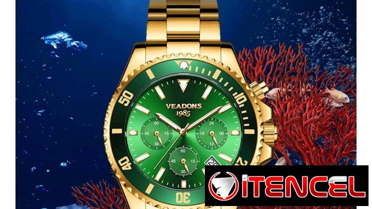 Reloj Dorado,nuevo