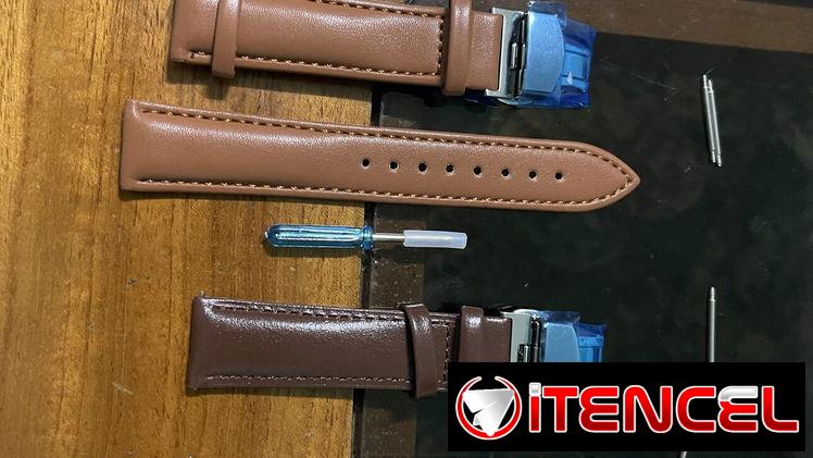 Manilla de cuero para Smart Watch Galaxy y otras marcas que lleven pin de 20mm