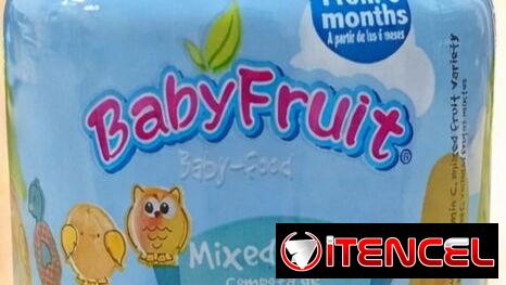 Puré frutas, frutos mixtos, Durazno también.