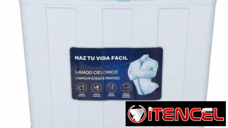Lavadora semiautomática Rudenkov 10kg*