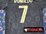 Camisetas de futbol Messi y Ronaldo