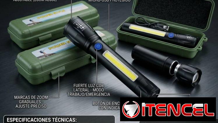 Linterna recargable / lámpara