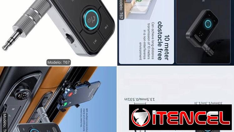 Adaptador Bluetooth inalámbrico 2 en 1 de transmisor y recept 💻🖥️
