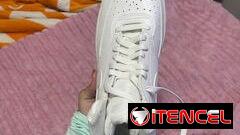 Tenis originales marca Nike botas número 44