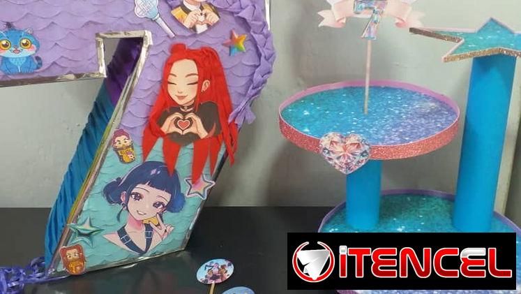 Piñatas, bases para cupcakes y más