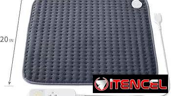 Almohadilla térmica de microfelpa ultra ancha – Almohadilla térmica eléctrica temp ajustable. 25 USD