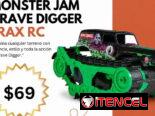 Monster Jam Grave Digger TRAX RC | videojuegoshabana.com