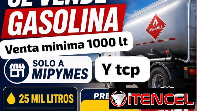 Venta de gasolina ⛽️ por isotanque