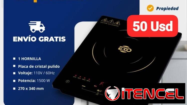 Cocina de Inducción De 1 Hornilla Eko, Garantía de 6 meses, Entrega gratis para toda La Habana