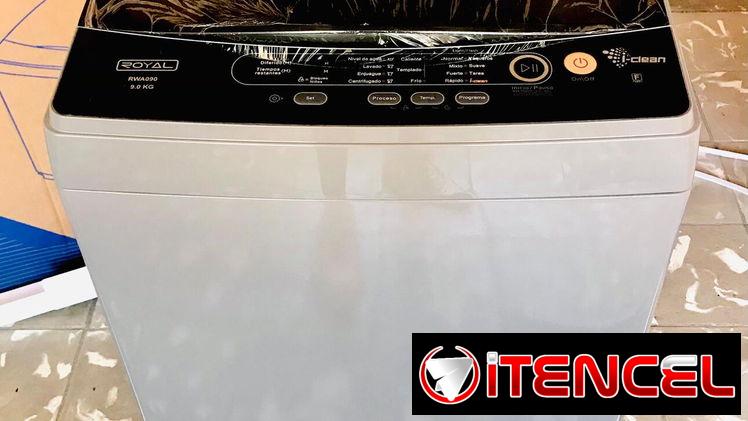 Lavadora automática 9 kg ROYAL agua fría y agua caliente Precio $305 USD Transporte incluido, garantía y factura