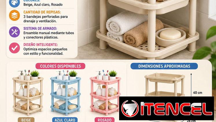 🧴ESTANTE 🧴 ESQUINERO ORGANIZADOR EN VARIOS COLORES. MENSAJERÍA CON FACTURA. 📲 54833699