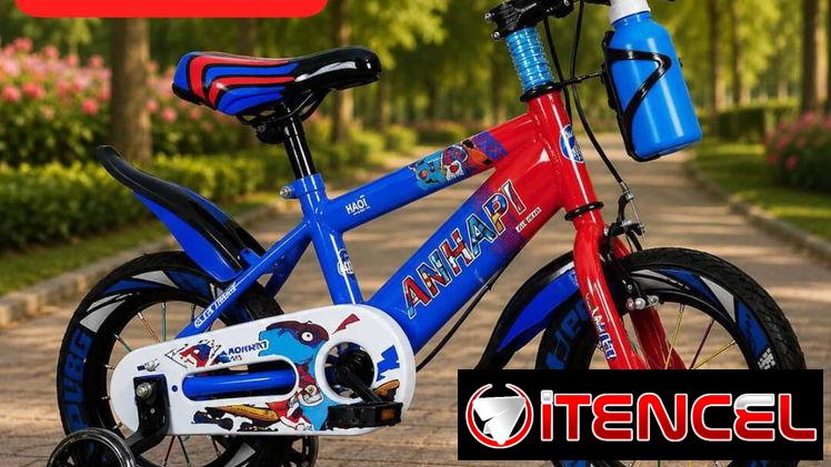 *Bicicletas medida 20  con rueditas de apoyo*   *azul oscuro*  Precio 125 USD 🔺️ Trae su pomito de agua, rayos multicol