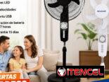 Ventiladores recargables