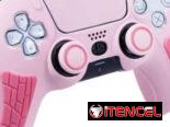 Fundas de silicona para mandos de PS5, incluye las gomitas del joystick y calcomanía del táctil! 15USD