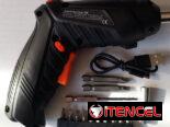 MINI ATORNILLADOR CON LED Y PUNTAS DIFERENTES