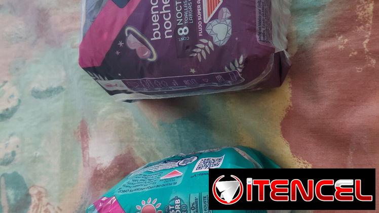 Intimas kotex y Saba