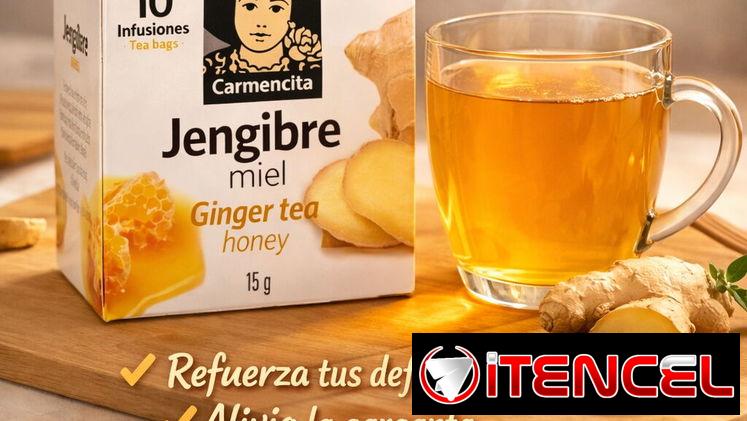 Té de jengibre con miel 🍯