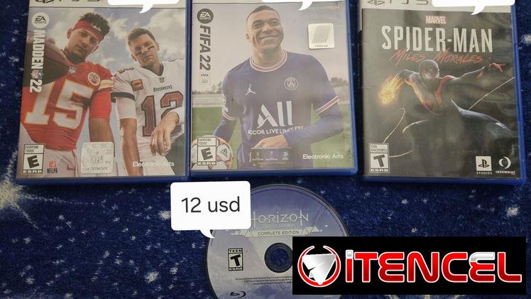 SE VENDEN O CAMBIAN ESTOS DISCOS DE PS5