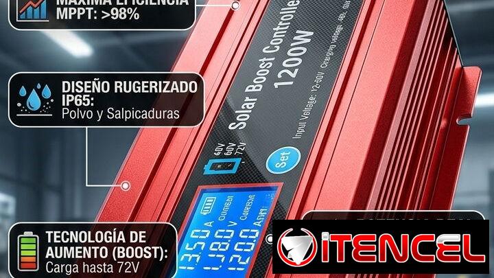 ¡Lleva tu triciclo eléctrico al siguiente nivel con el Solar Boost Controller MPPT de 1200W! 🚀⚡ Wa.me/+5354260323 ☎️‼️☎